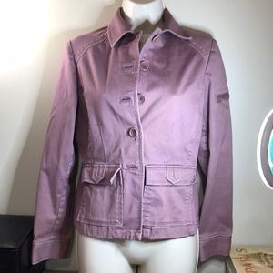 ⚫️ Ann Taylor ⚫️… Women’s SP…Dusty Rose Utility Jacket/Blazer!